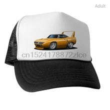 Superbird оранжевый автомобиль унисекс хорошая сетчатая Кепка высокого качества крутая спортивная бейсбольная Кепка Дальнобойщика Шляпа новая