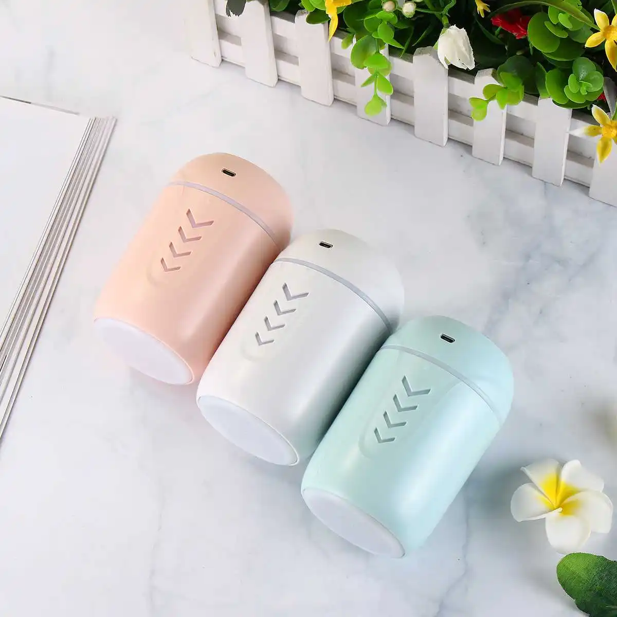 Warmtoo 200 мл 3 в 1 увлажнитель для воздуха с разъемом Micro USB вентилятор увлажнитель воздуха с ночник светодиодный Паровая сауна для лица увлажнитель воздуха высокого качества