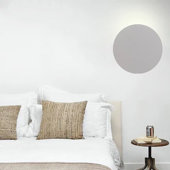 

HOT-5W Modern Minimalist LED Creative Wall Lamp COB Eye Protection Bedside Mirror Front Wall Lamp Aluminum Living Room Corridor