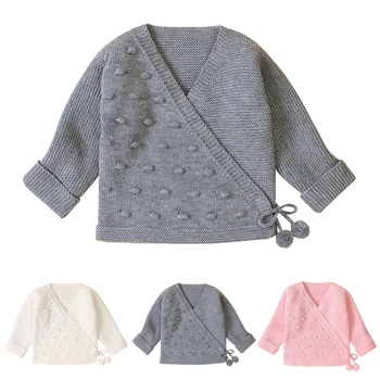 

Baby Sweater Newborn Boy Girls Sweaters Cardigans Autumn Toddler Long Sleeve Knitwear Jackets Spring Children's Knitted Coats
