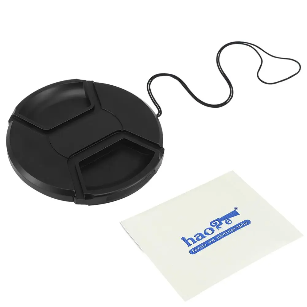 Haoge 58/62/67/72/77/82/86/95/105Mm Copriobiettivo Per Canon Nikon Sony Fuji Sigma Tamron E Altri Obiettivi Filtranti Dello Stesso Calibro