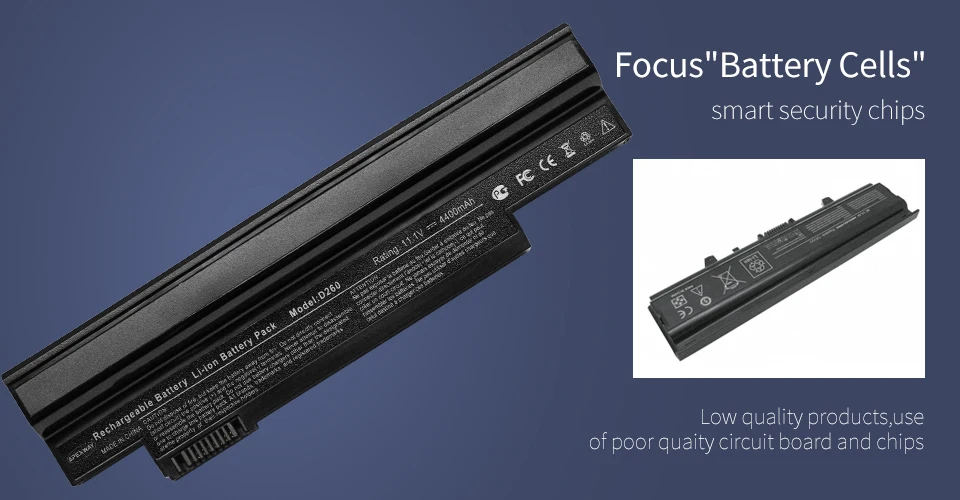 Apexway Laptop Battery for Acer Aspire One 253H 532h 532G AO532h for eMachines 350 UM09H31 UM09H41 UM09G31 UM09H75 eM350 NAV51