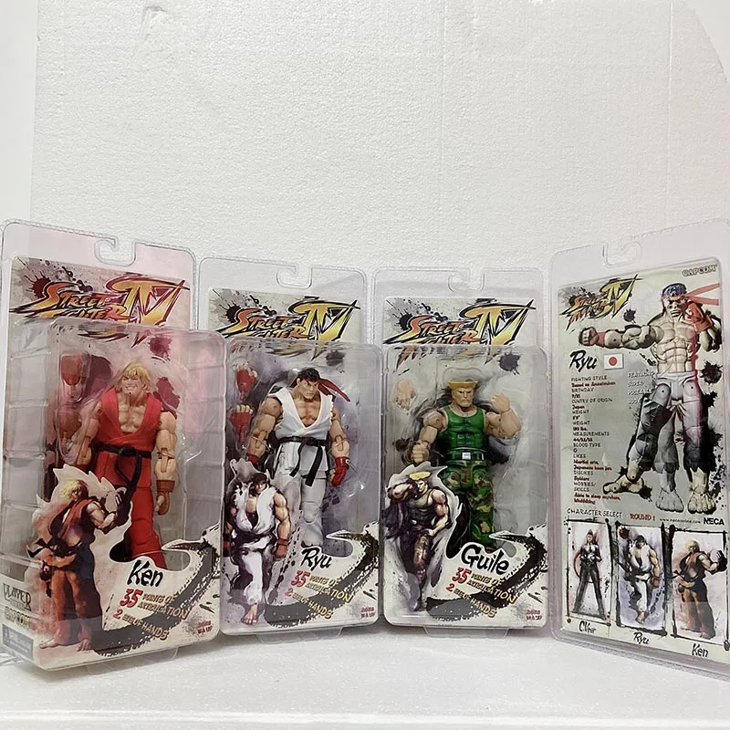 New Capcom Street Fighter IV Ryu Action Figure Box Set