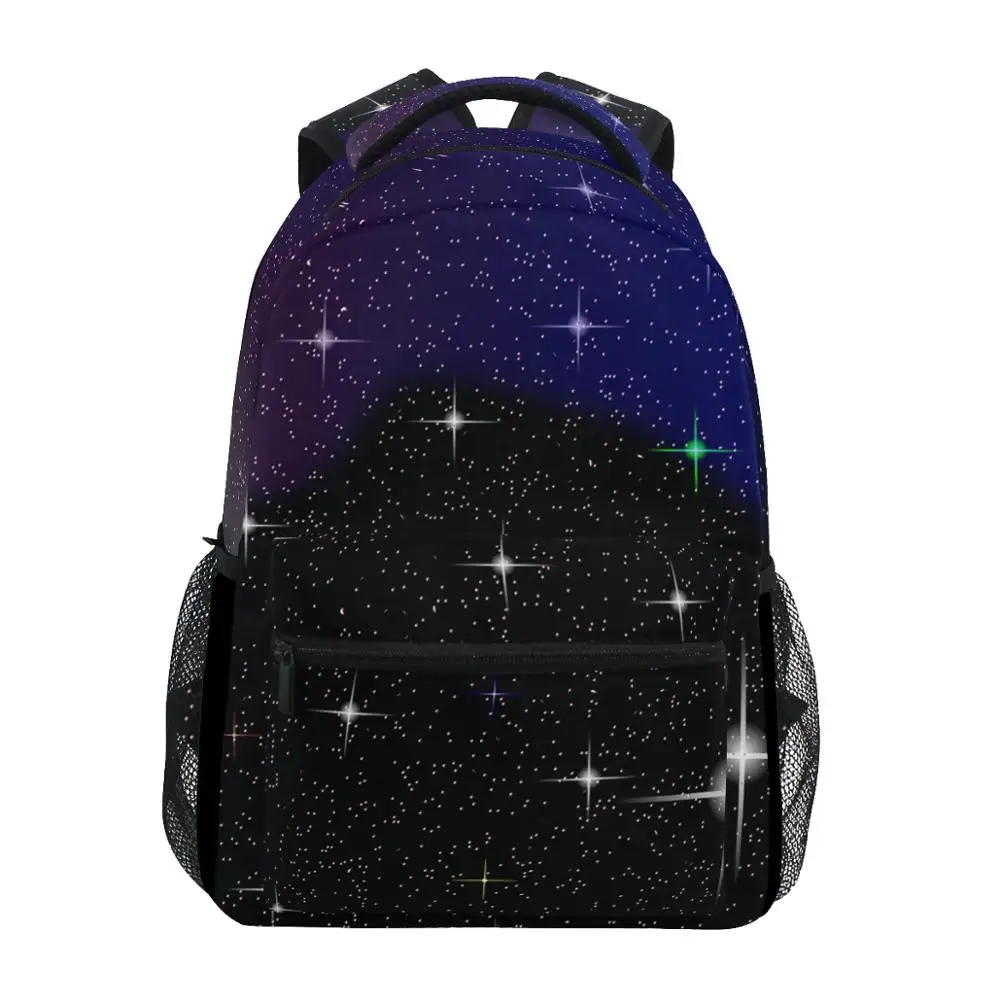 

ALAZA Notebook school Backpack Bag women bagpack Travel bags star sky Big Capacity female Laptop Student weekend teenagers girls