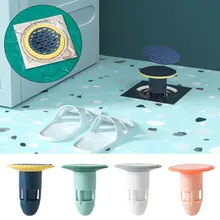 Floor Drain Seal Drain Deodorant Silicone Core Insect Control Backflow Preventer One Way Valve for Bathroom Pipes Tube In Toilet
