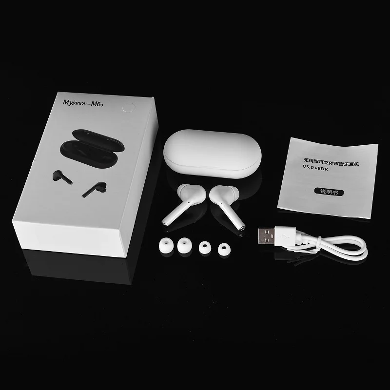 Bluetooth 5 0 Wireless Earphone TWS Sport Headphones Handsfree Ear Phones Earbuds Headset Earbud Earphones Case For Phone