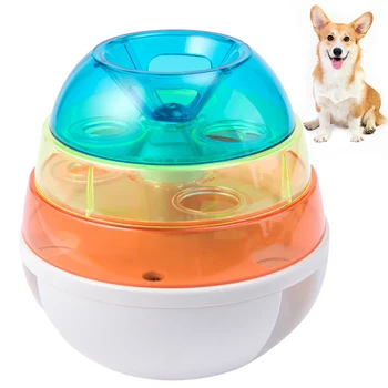 

Pet Dog Toys Tumbler Leakage Ball Dog Bite Interactive Toy Removable Dogs Leakage Dispenser Chewing Products for Medium Dogs