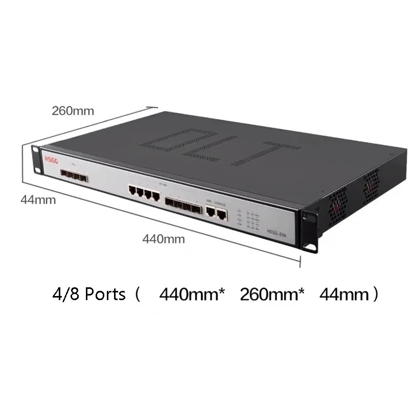 E04L FTTH EPON OLT 4PON port 1000/10000M OLT GEPON