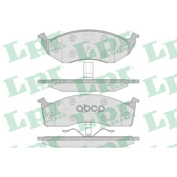 Колодки Тормозные Chrysler 300m/Voyager/Dodge Caravan Передние Lpr 05p629 Lpr арт. 05P629