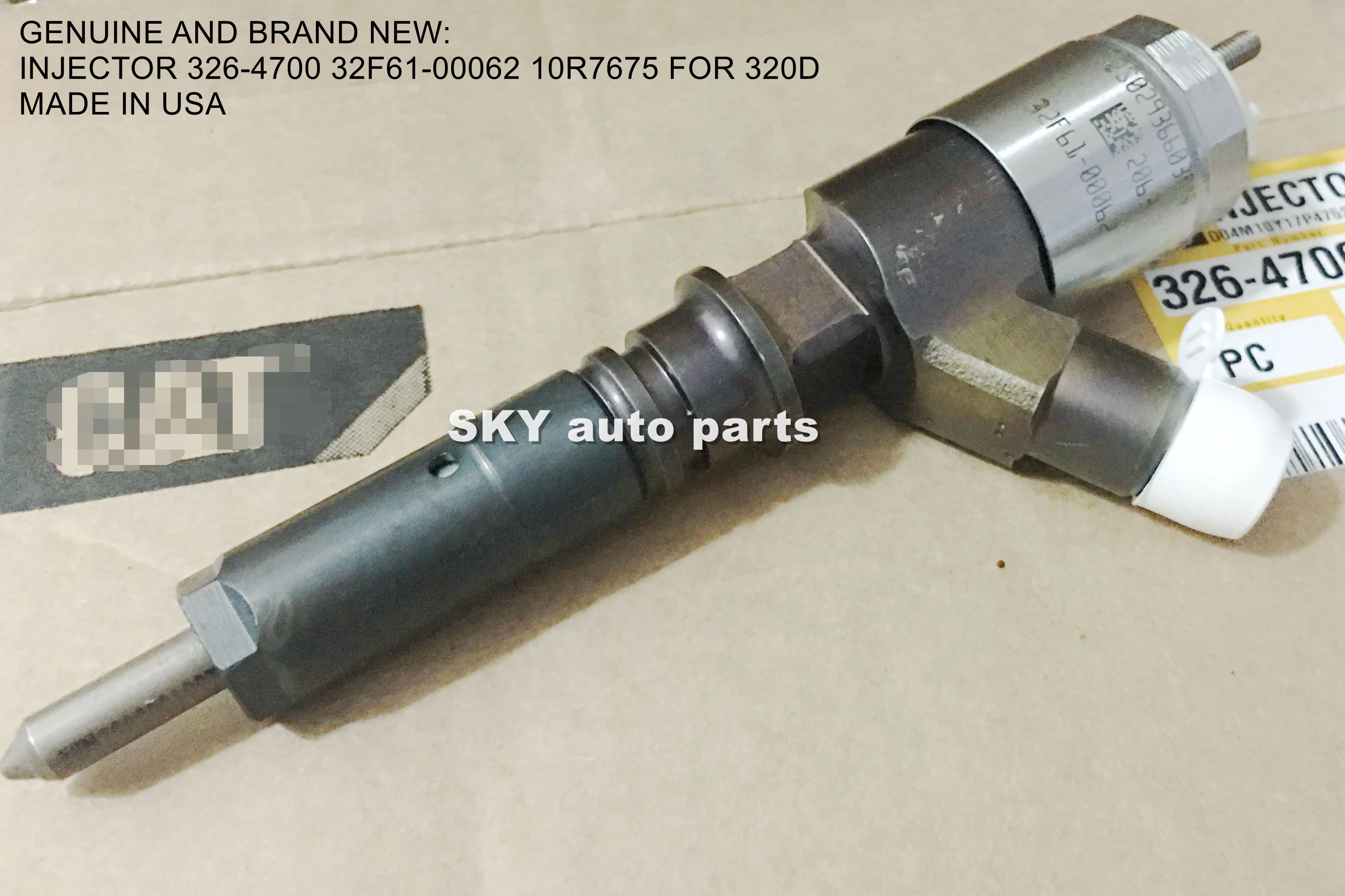 Инжектор 326-4700 32F61-00062 10R7675 для 320D