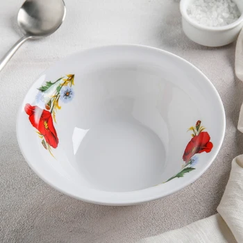 

Bowl “Idyll. Red poppies ", 550 ml