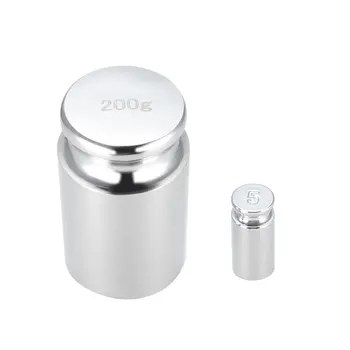 通販 Uxcell 1 セットグラム分銅 5 グラム 200 グラム M1 精度デジタルバランススケールデジタルポケットスケールジュエリーカラットスケール