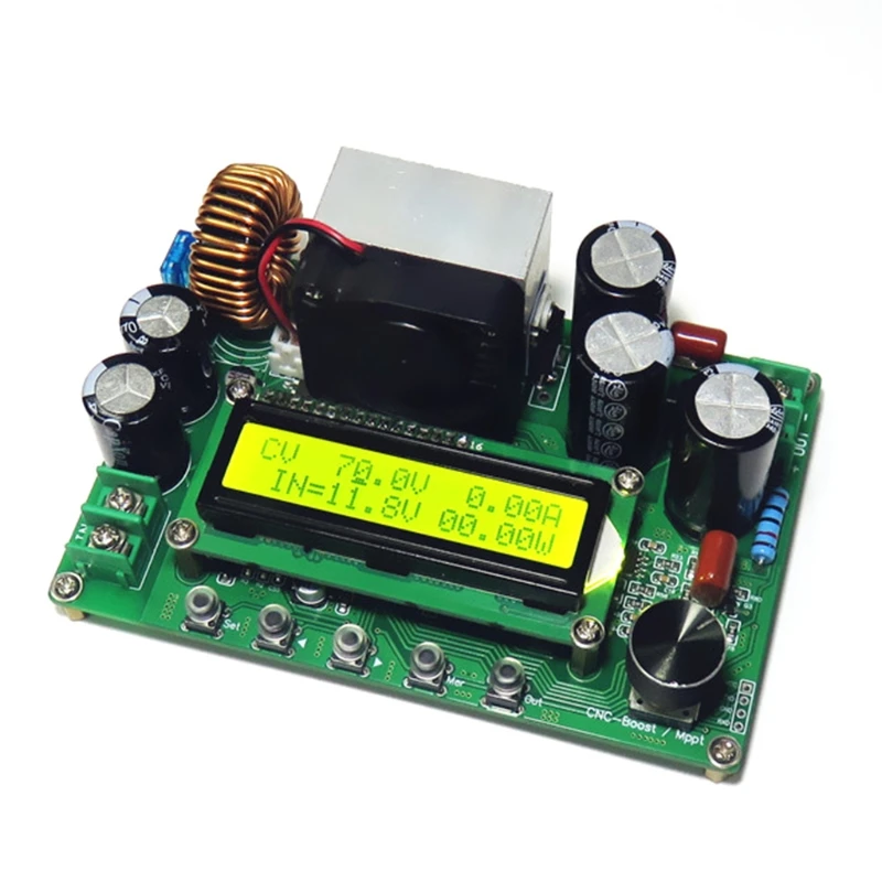 Dc-dc Impulsionador Módulo Cnc Impulso 12vnullnull120v 0-15a Mppt 667b Ajustável Dpx800s nc cv cc Dpx800s DC-DC nc cv cc impulsionador módulo