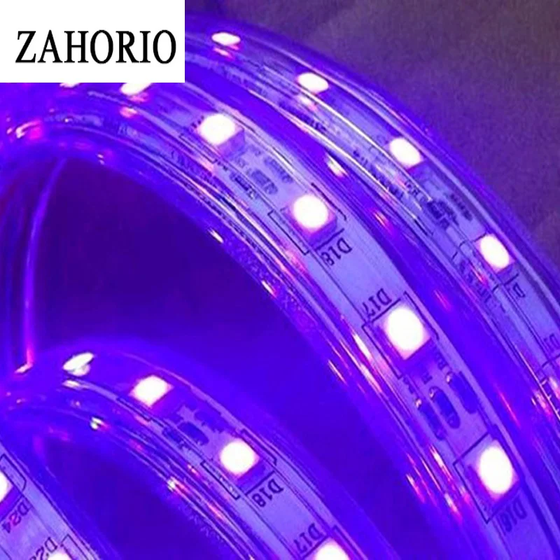 AC220V 5 м 8 10 Светодиодные полосы светильник водонепроницаемый SMD5050 водить 60leds/m RGB