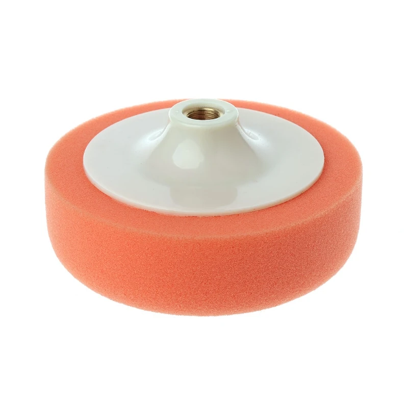 2021 New 6 Inch 15cm Auto Car Polishing Buffing Pad Sponge Wheel Waxing Orange No22 | Автомобили и мотоциклы