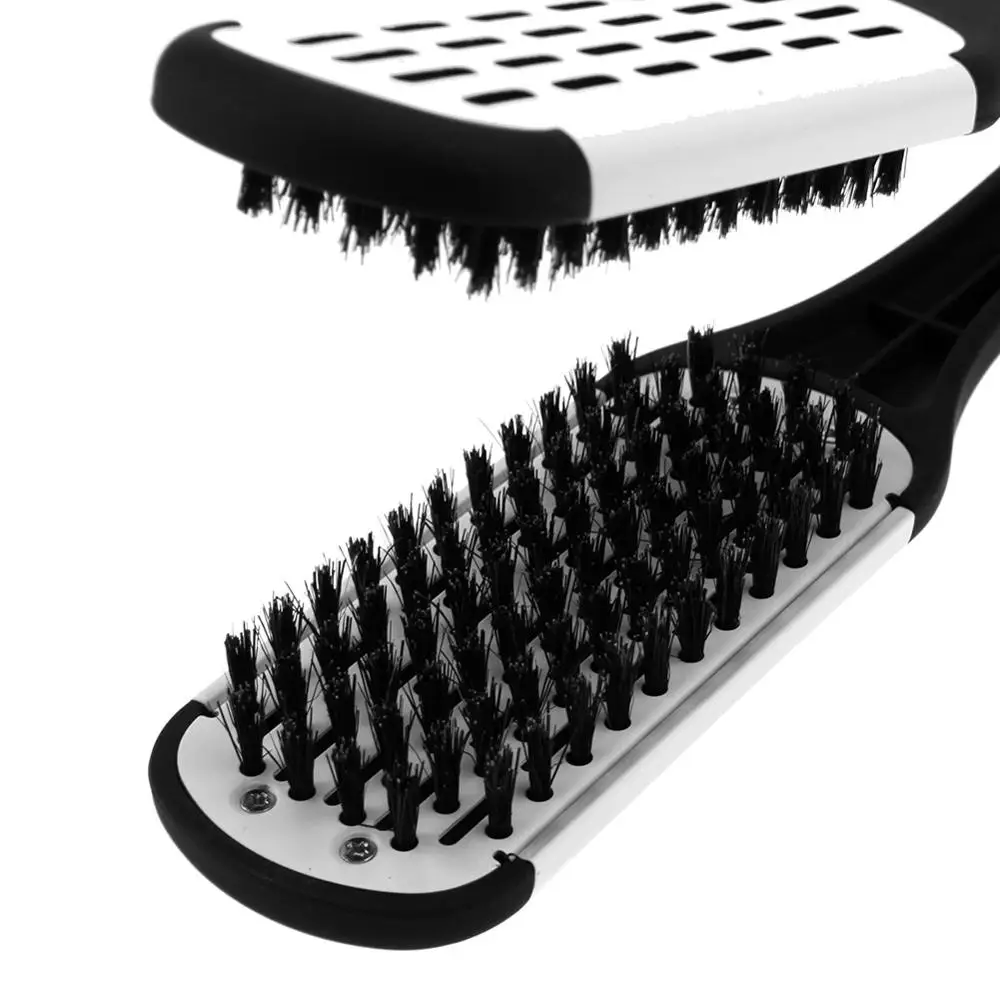 Расческа для выпрямления волос из натуральной керамики|straightening comb|comb straightenerstyling