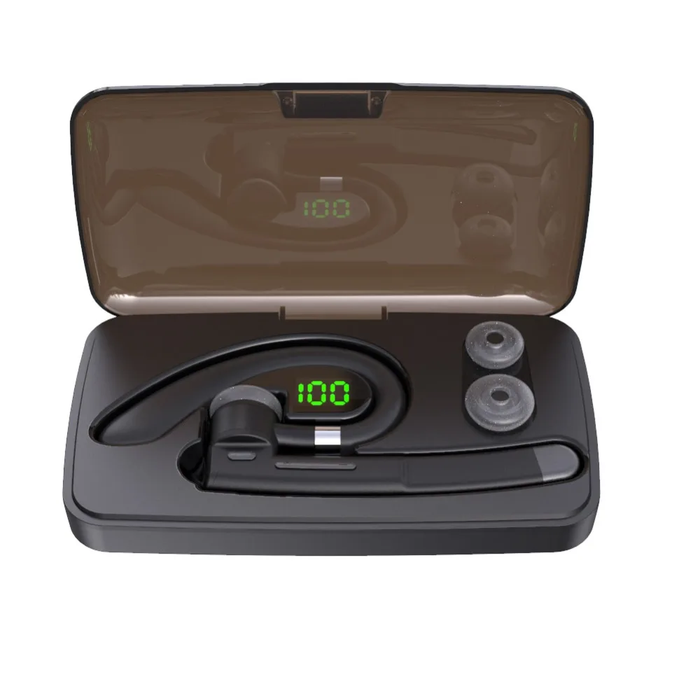 Original design earphone wireless 520 Active noise cancelling handsfree Bluetooth headset Business earphone with microphone (6)