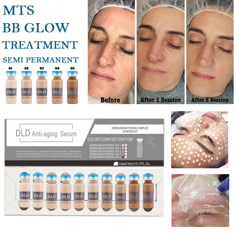 5ml Korean Ampoule Facial Booster BB Glow Whitening Treatment Meso