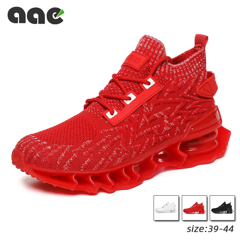 

Blade Men's Casual Shoes 2020 Fashion Male Lace-Up Simple Running Shoes for Men Footwear Tenis Feminino Breathable Mesh Sneakers