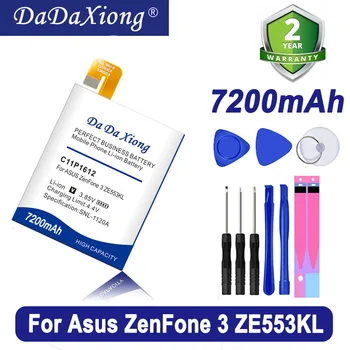 7200mAh C11P1612 Battery 4 Max Pro Plus ZC554KL X00ID For ASUS Zenfone 3 Zoom Z01HDA ZE553KL