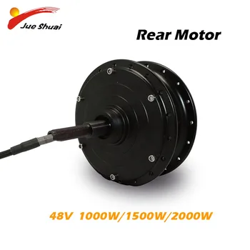 

48V High Speed Motor for Electric Bike 1000W 1500W 2000W Rear Wheel Fork135/170/190mmPowerful eBike Fatbike Motor Conversion Kit
