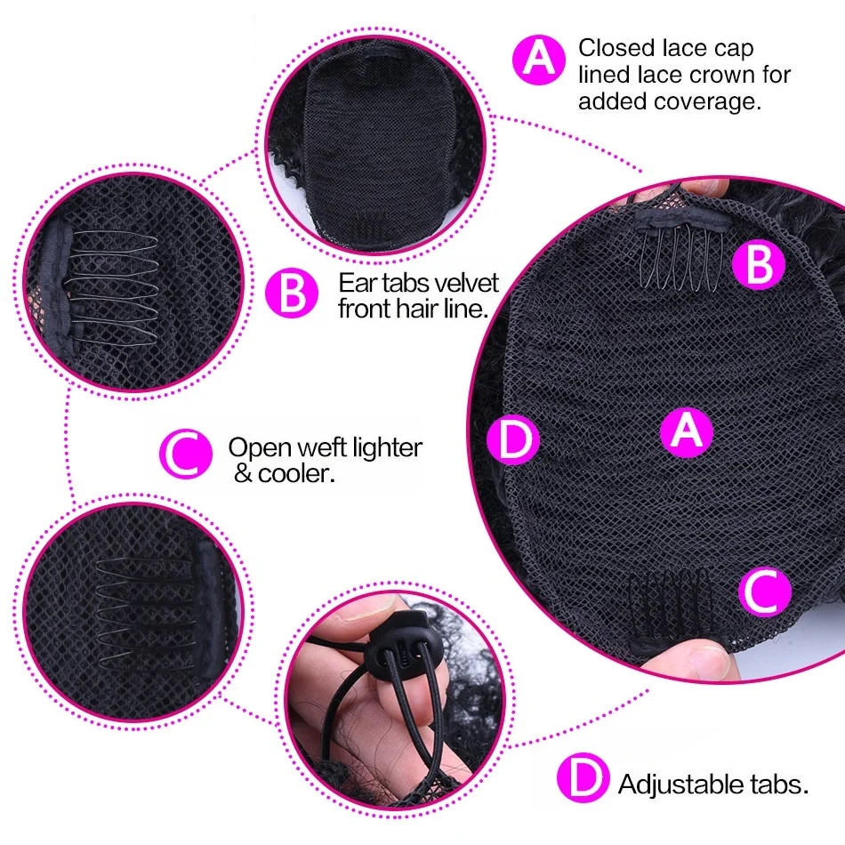 curly马尾细节图1