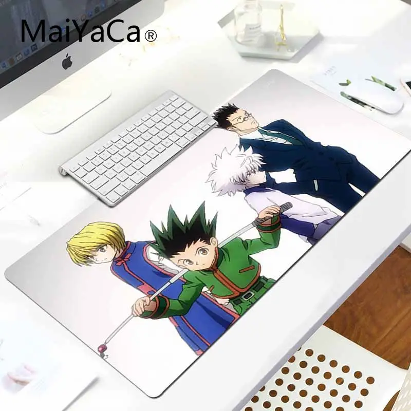 Игровой коврик для мыши MaiYaCa hunter x hunter killua с клавиатурой, Комфортный коврик для мыши, игровой коврик для мыши - Цвет: LockEdge 30X90cm