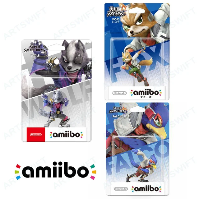 Nintendo Switch Amiibo Figura Raposa Super Smash Starfox Para Ns U Região Livre - Peças E Acessórios De Reposição - AliExpress
