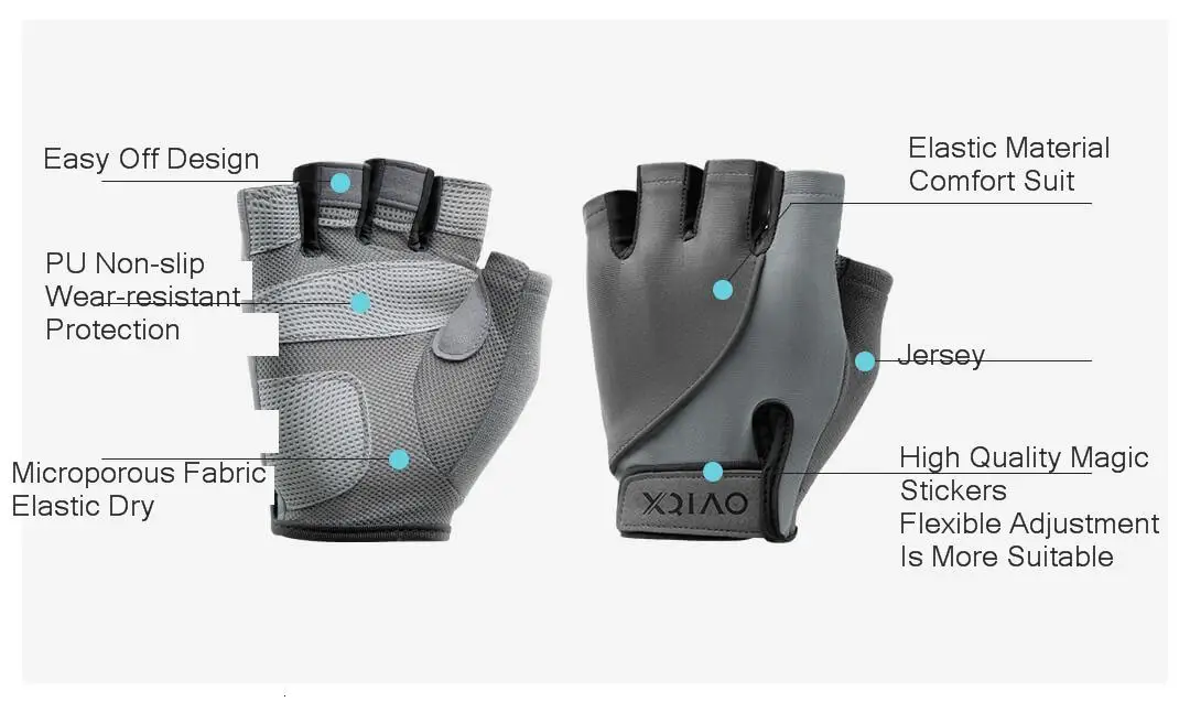 Новые оригинальные Перчатки для фитнеса Xiaomi легкие дышащие сухие защищают кожу эффективно скользят Спортивные Перчатки для фитнеса Xiomi