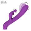 2022 Wiggling Rabbit Vibrator Mimic Finger For Women Clitoris Powerful G-Spot Stimulator Quiet Sex Toys Female For Adults 1