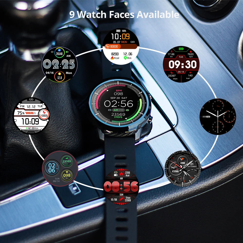 Умные часы SENBONO S10 плюс полный сенсорный экран Смарт-часы Для мужчин Для женщин спортивные часы с монитором сердечного ритма, Смарт часы для IOS Android телефон
