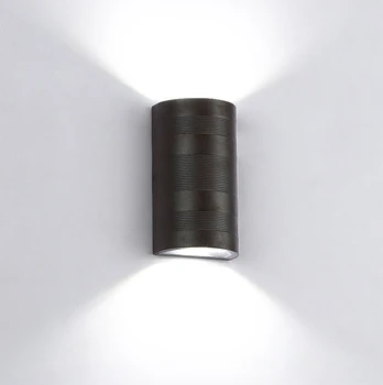 

HAIXIANG 6W LED Outdoor Wall Light Waterproof Courtyard Wall Sconce Lamp Fixtures Hallway
