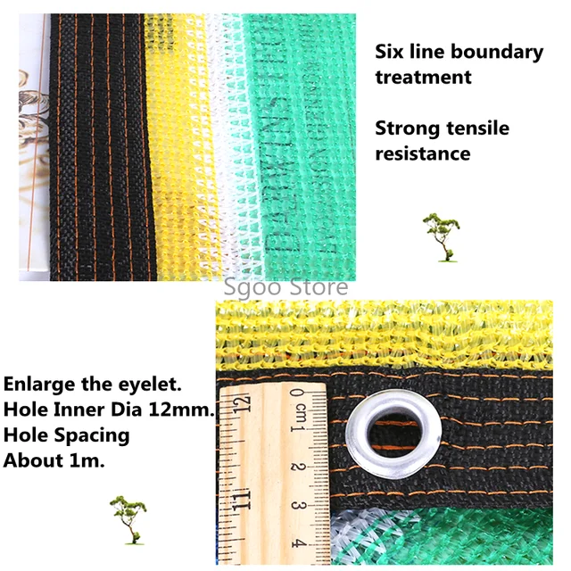 Egyéni Méretű Uv-Ellenes Hdpe Nap Árnyékolás Nettó Kert Üvegházhatású Zamatos Növényi Napfényháló Franciaországba - Image 3