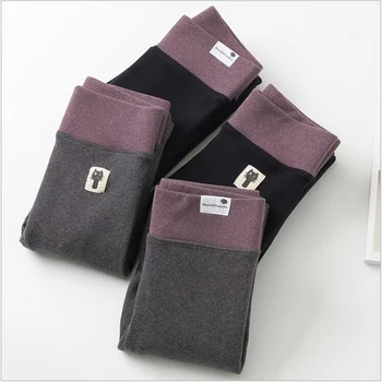 

2019 New Fashion Women Leggings Autumn And Winter High Elasticity Good Quality Thick Velvet Pants Warm Plus Size Leggings S155