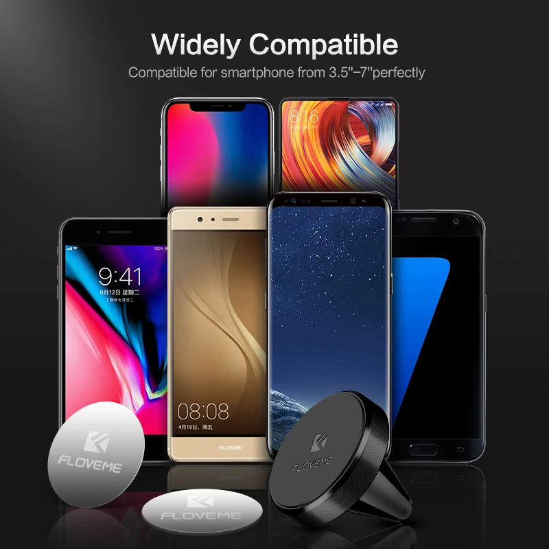 FLOVEME Magnet Auto Telefon Halter Für iPhone X 8 Samsung S9 Xiaomi Universal Handy Magnetischen Ai
