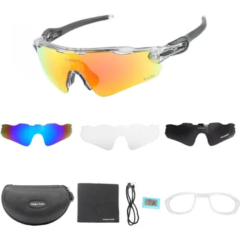 

4 Lens Photochromic Fishing Sunglasses Polarized Goggles Outdoor Sport Glasses Running Eyewear Fish Accessories Tackle D