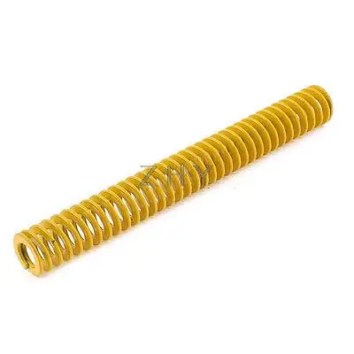 

Yellow Light Load Press Flat Coil Compression Die Spring 12mm x 6mm x 100mm