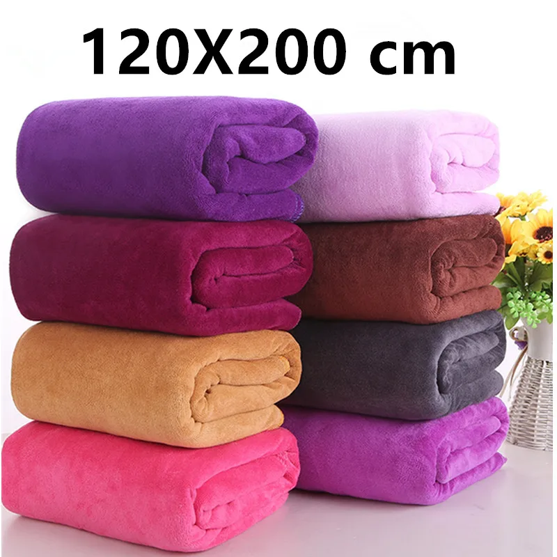 Thick Superfine Microfiber Fitness Bath Towel Super Soft Travel Camping Towel Super Absorbent Swimming Sports microfiber towel bath towel
