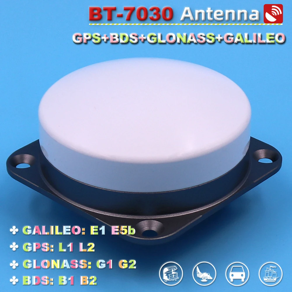 

BEITIAN NEW 3-18V drone NAV aviation RTK Module Receiver GNSS antenna GPS BEIDOU GLONASS GALILEO TNC-K connector, BT-7030