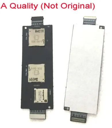 Sim гнездо для карты памяти держатель гибкий кабель для ASUS Zenfone 2 ZE550ML ZE551ML Sim Reader Flex лента доска - Цвет: Copy AAA Quality