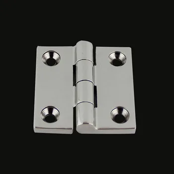 

2PCS Hinges For Flush Hatch Butt Hinges 304 Stainless Steel For Yacht Boat Sailing Rv Accessories Camping Car Camper Van Parts