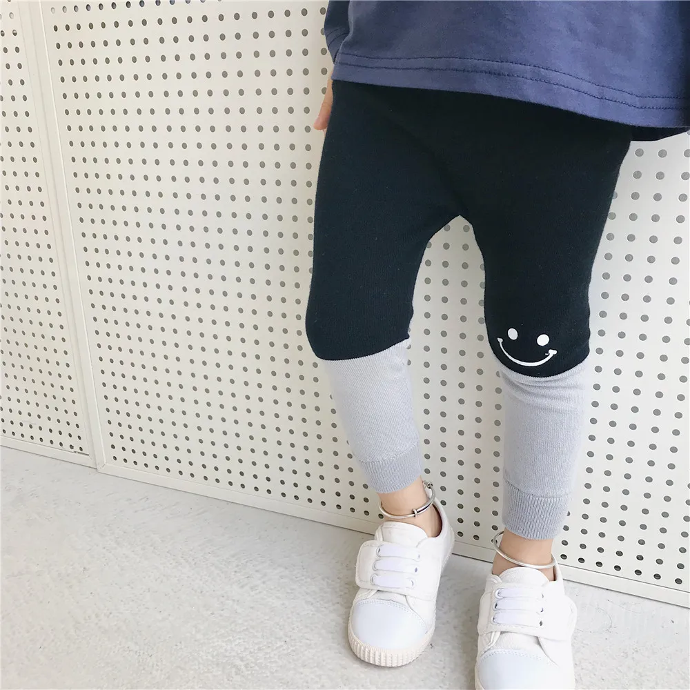 Tonytaobaby/осенне-зимняя одежда; Новая детская одежда; повседневные трикотажные штаны; леггинсы; штаны для девочек