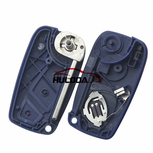 Для Fiat Delphi BSI 2 кнопки дистанционного ключа с чипом PCF7946AT и транспондером 433,92 МГц: ID46-PCF7946 Philips Crypto 2/Hitag2