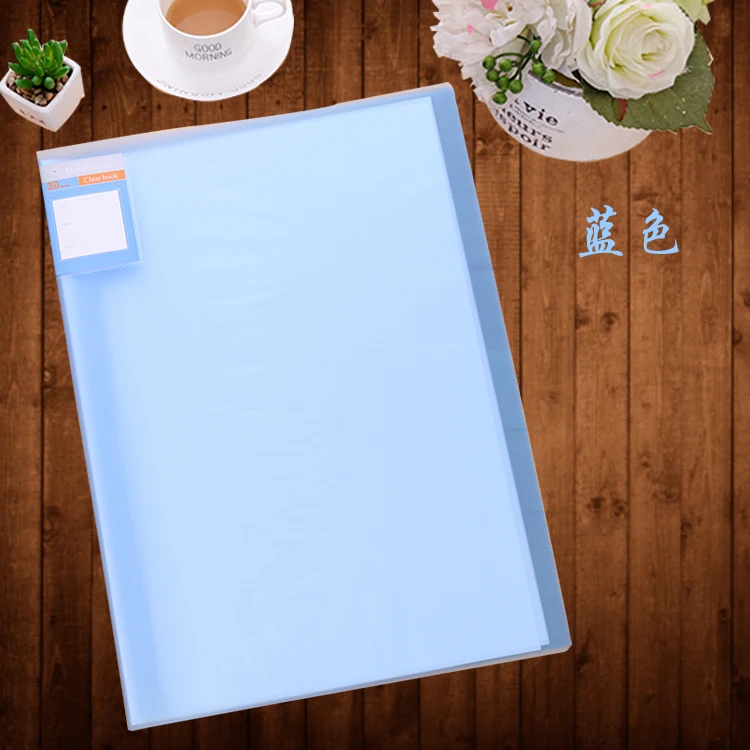 A3 Displaybook прозрачная книга информации 8K blueprint книга 8 открытая папка прозрачная Папка с файлами хранения 20 30 40 60 страниц