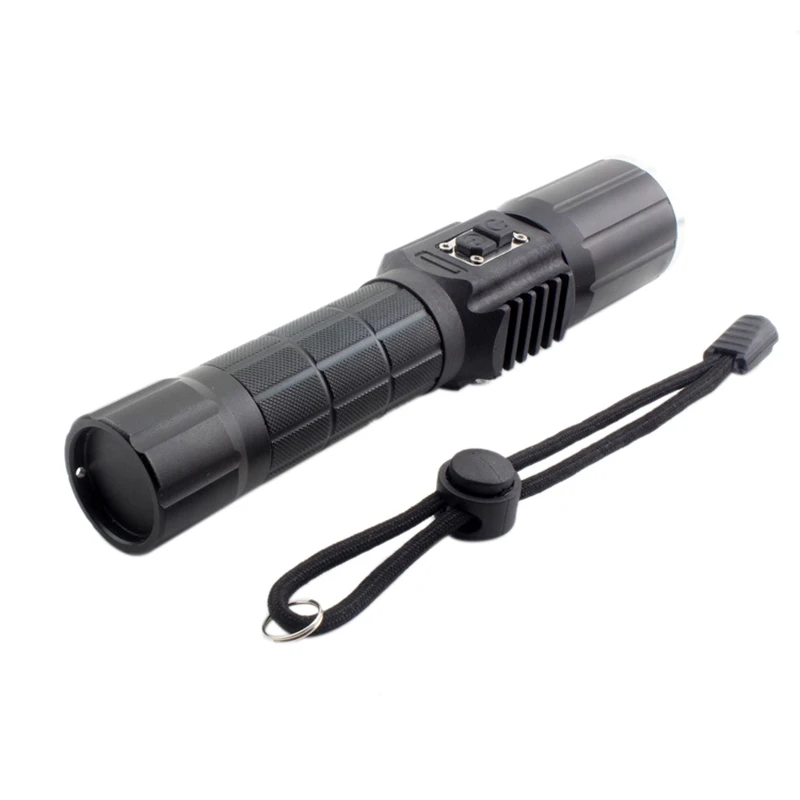 

Powerful Rechargeable Police Flashlight Torch Usb Zoom Flashlight Lantern Lamp