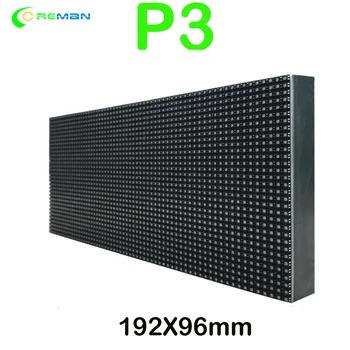 

LED Matrix P3 RGB pixel panel HD video display 64x32 LED Screen module 2121SMD 192X96mm program led module
