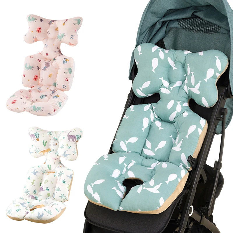 Pushchair-Accessory Baby-Stroller-Cushion Car-Seat-Pad Breathable Newborns Warm Thick