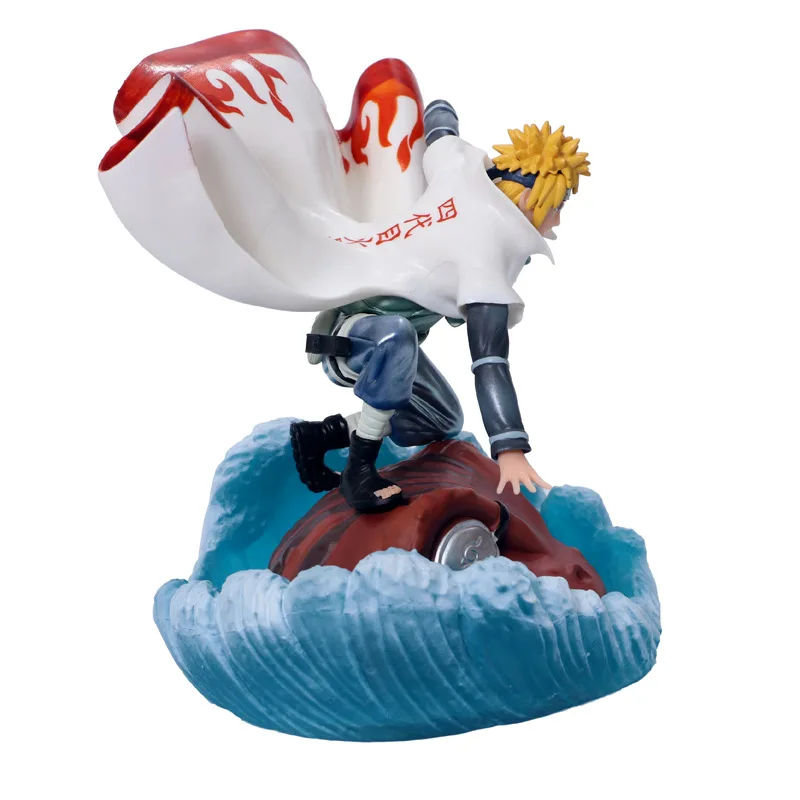 Наруто Garage Kit GK Storm Watergate жаба Bunta Yondaime Hokage модель украшения