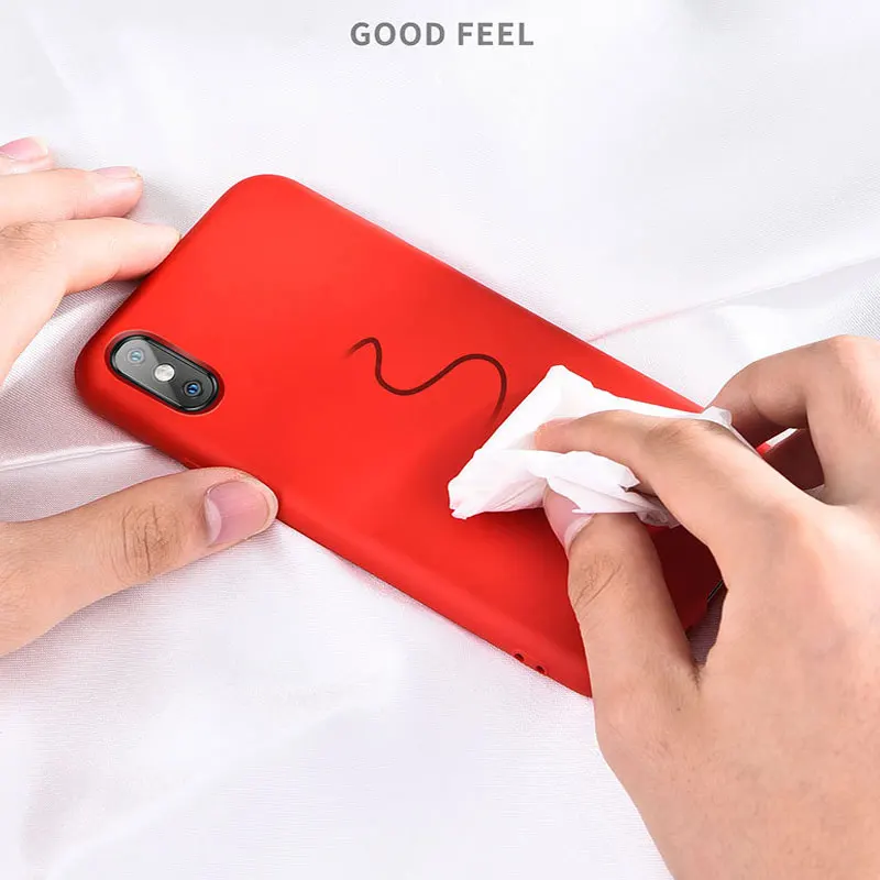 10 шт. для iPhone 7 8 6 6s Plus цветной стиль жидкий силиконовый чехол для iPhone 11 чехол; защитный чехол для iPhone 11 Pro Max XS X 6 7 8