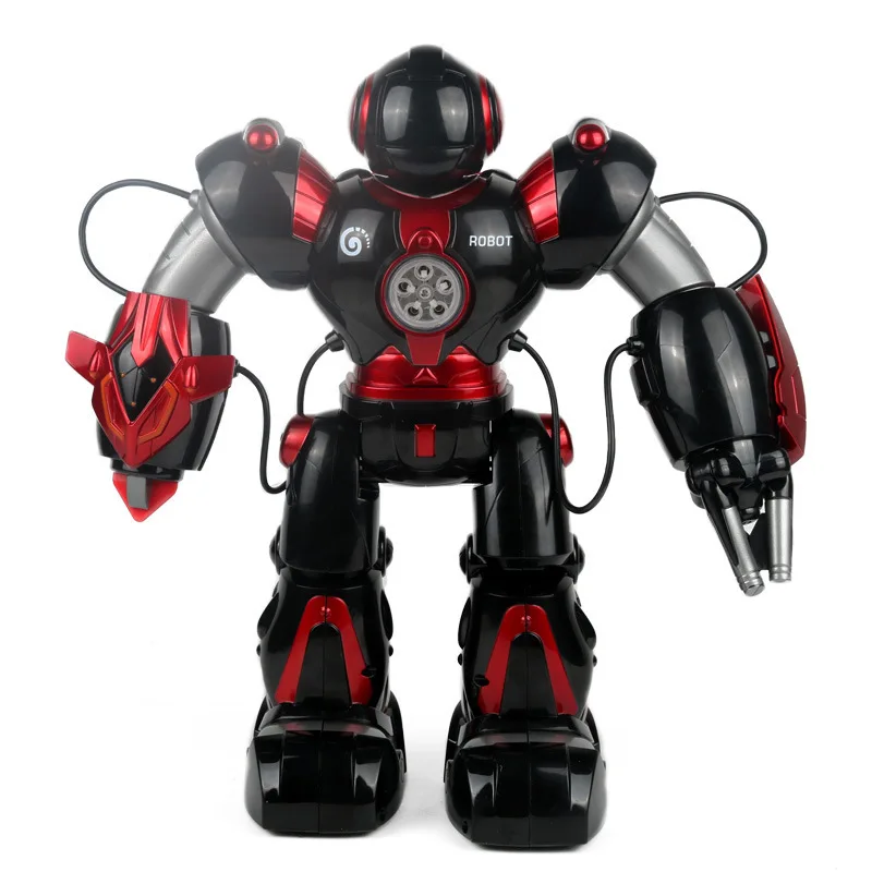 

MZ Space Cops Singing Dancing Battle Multi-functional Rechargeable Electric Children Smart Remote Control Robot Toy